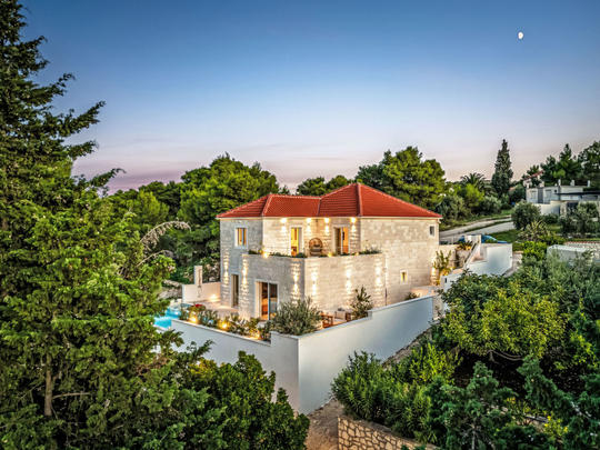 Casa de vacaciones Brax8, Croacia, Dalmacia central, Brač/Splitska, Plano