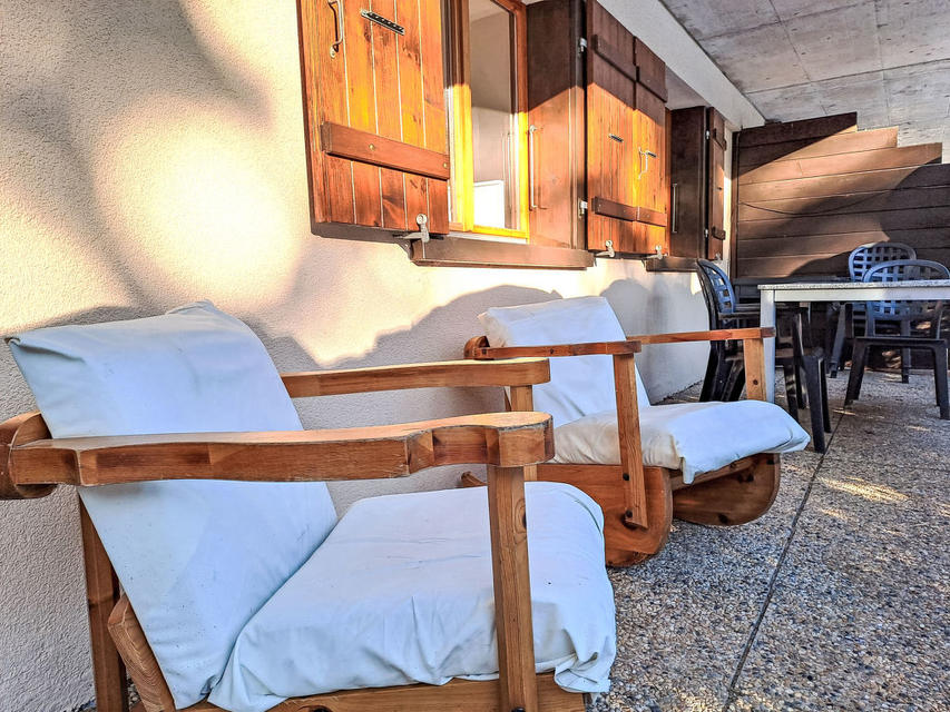 Ferienwohnung Arolla R01, Schweiz, Wallis, Champex, Terrasse