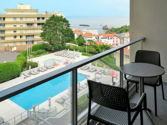 Apartamenty Le Grand Large, Francja, Kraj Basków, Biarritz, Taras