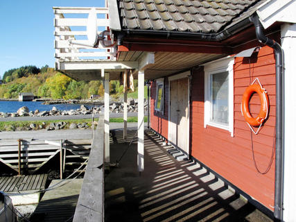 Casa Storenipa, Norvegia, Sunnfjord, Vevring, Terrazza