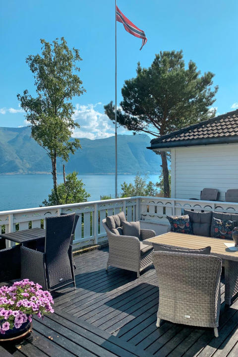 Maison / Résidence de vacances|Villa Syltebær|Sognefjord (extérieur)|Kyrkjebø