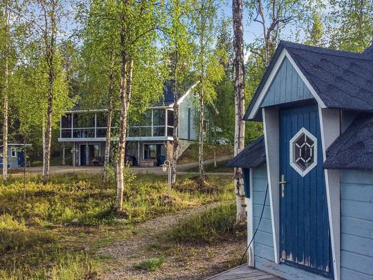 Lomatalo Äkäsjärven lomamökit 3, Suomi, Lappi, Muonio, Talo/taloryhmä