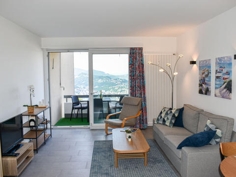 L'abitazione|Residenza Monte Bré - Apt.204 Haus2|Ticino|Aldesago