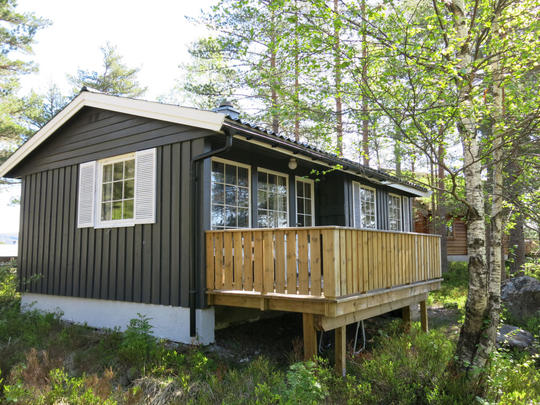 Lomatalo Trygvebu, Norja, Åseral, Eikerapen, Talo