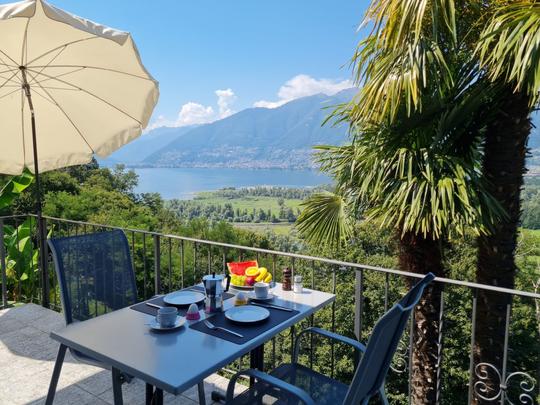 Appartement Casa Cavriana, Zwitserland, Ticino, Magadino, Terras