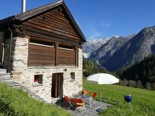 Vakantiehuis Rustico Enrico, Zwitserland, Ticino, Campo Blenio, Huis