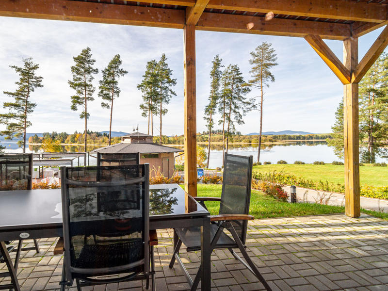 La struttura|Lakeside Village 18 (+ sauna)|Selva Boema|Frymburk