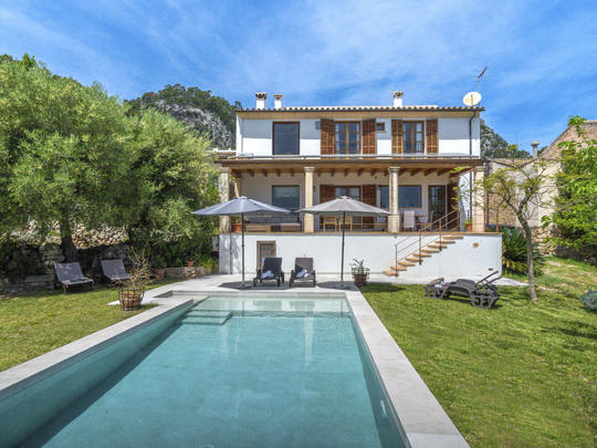 Casa Sa Coma Caimari, Spagna, Maiorca, Caimari, Veduta aerea