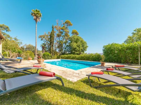 Casa Can Ferre de Baix, Spagna, Maiorca, Pollença, Piscina esterna