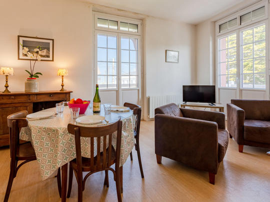 Apartman Le Manoir du Casino, Francuska, Normandija, Cabourg, Dnevni boravak 