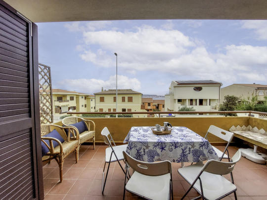 Apartamenty Gariboldi, Włochy, Sardynia, Palau, Taras