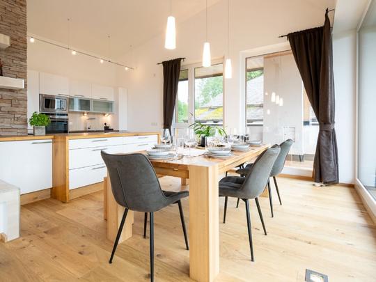 Appartamento Christine Penthouse, Austria, Pongau, Eben im Pongau, Cucina/sala da pranzo