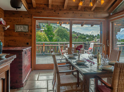 Ferienhaus Belle Vue, Schweiz, Wallis, Nendaz, Küche / Esszimmer