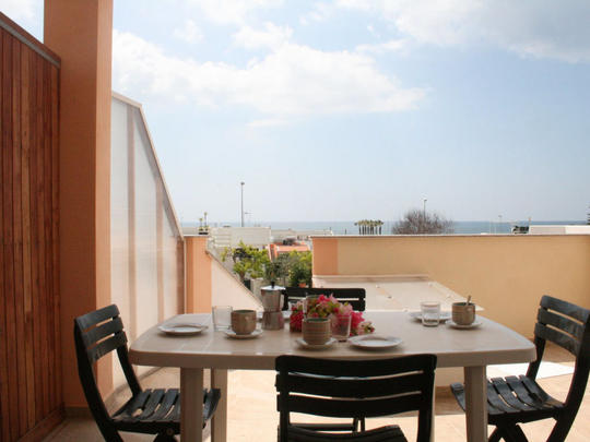 Apartamenty Bilo Vista Mare 1, Włochy, Salento, Torre Vado, Taras