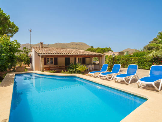 Casa Ullastro Pollença, Spagna, Maiorca, Pollença, Piscina esterna