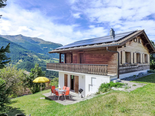 Appartement Chalet Gredetsch 4B, Zwitserland, Wallis, Bürchen, Buiten