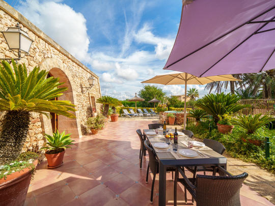 Casa Son Siurana, Spagna, Maiorca, Ariany, La struttura