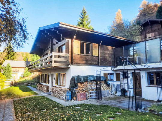Appartement Alpa, Zwitserland, Wallis, Bürchen, Huis