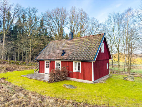 Lomatalo Kvesarum, Ruotsi, Skåne, Hörby, Talo