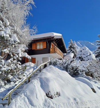 Ferienhaus an der Piste