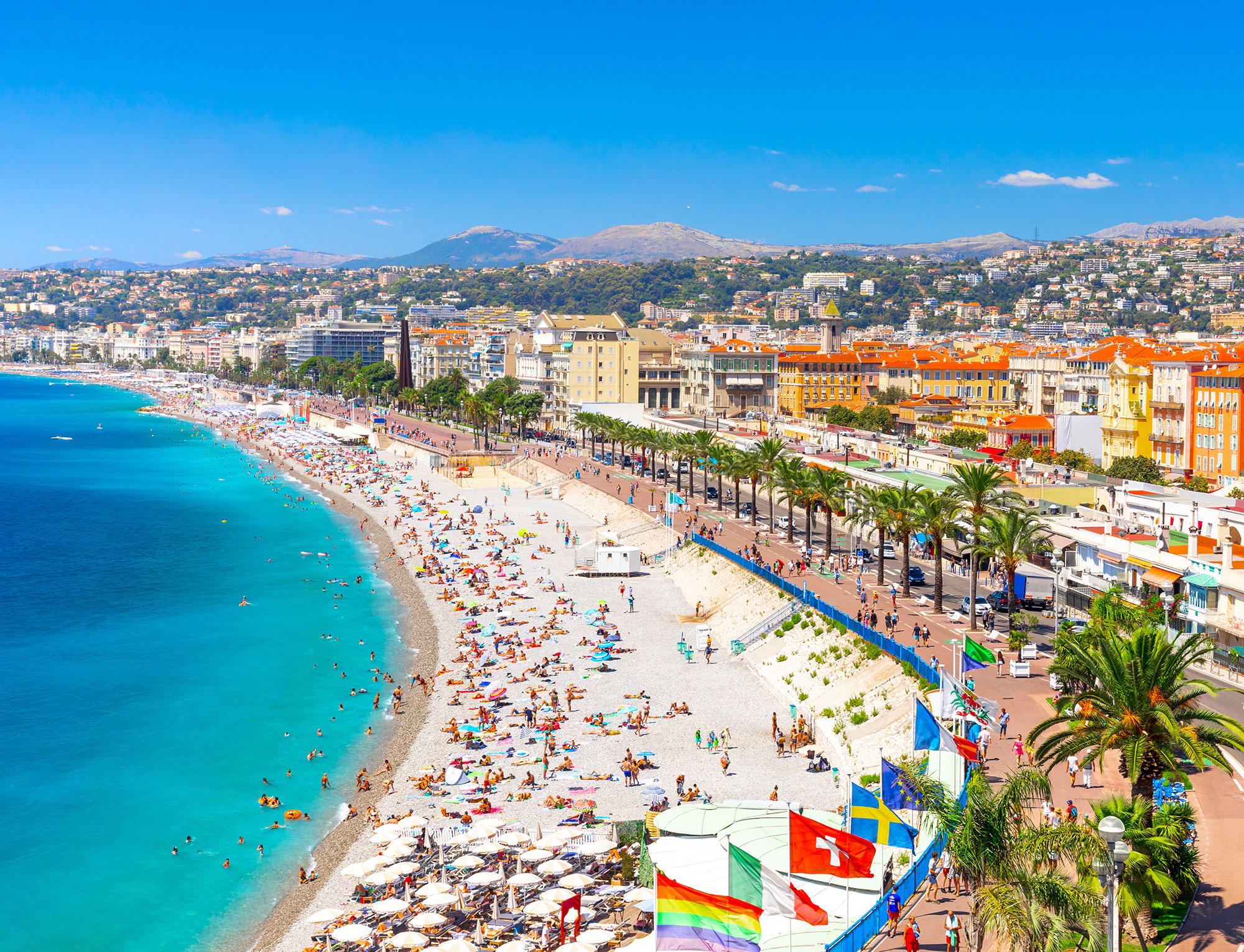 City break in a holiday home in Nice