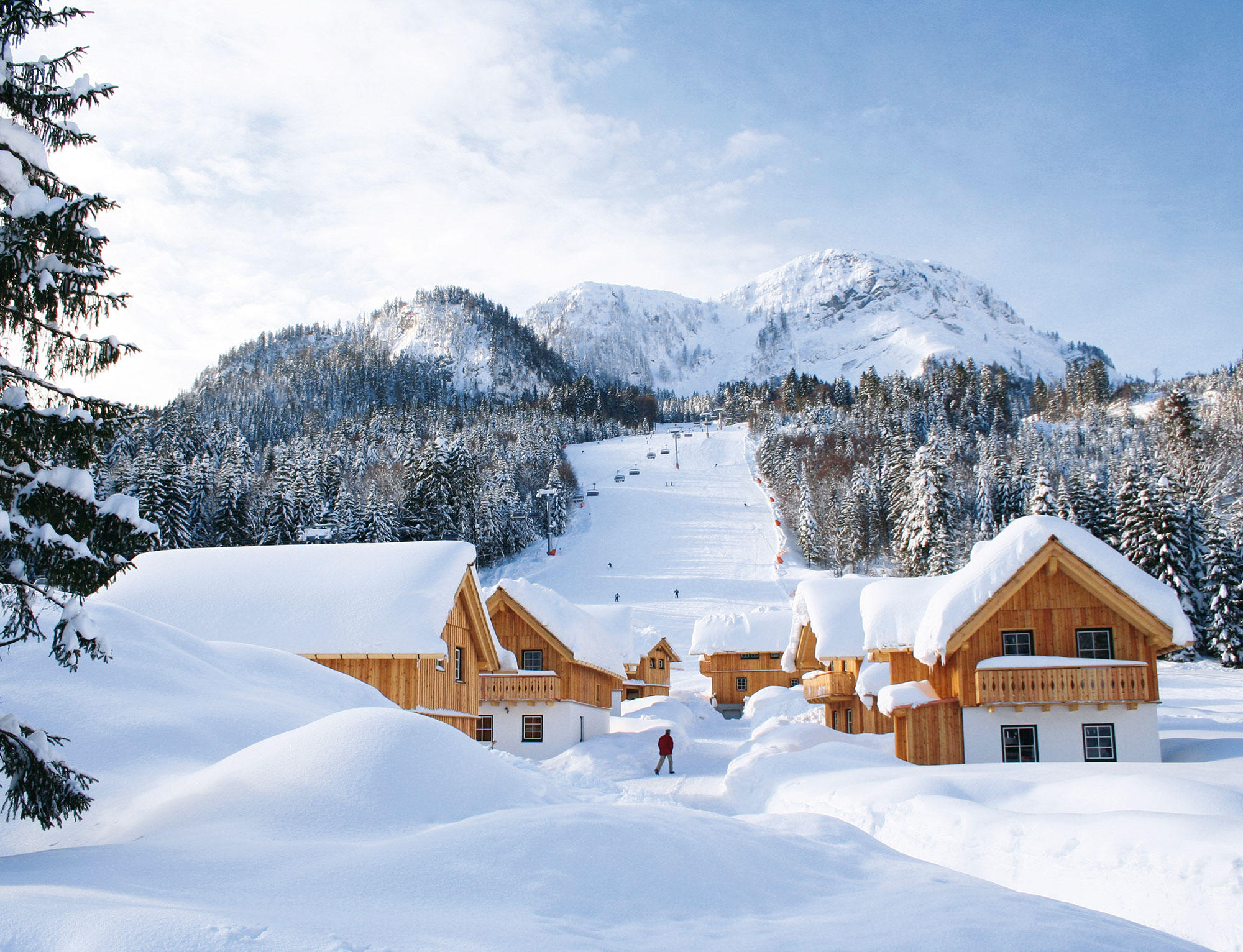 Last Minute - Ferienhaus direkt an der Skipiste