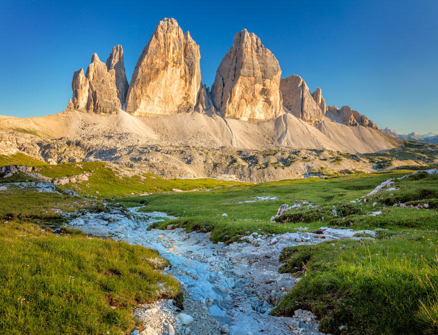 Ferienwohnungen in den Bergen in den Dolomiten in Italien