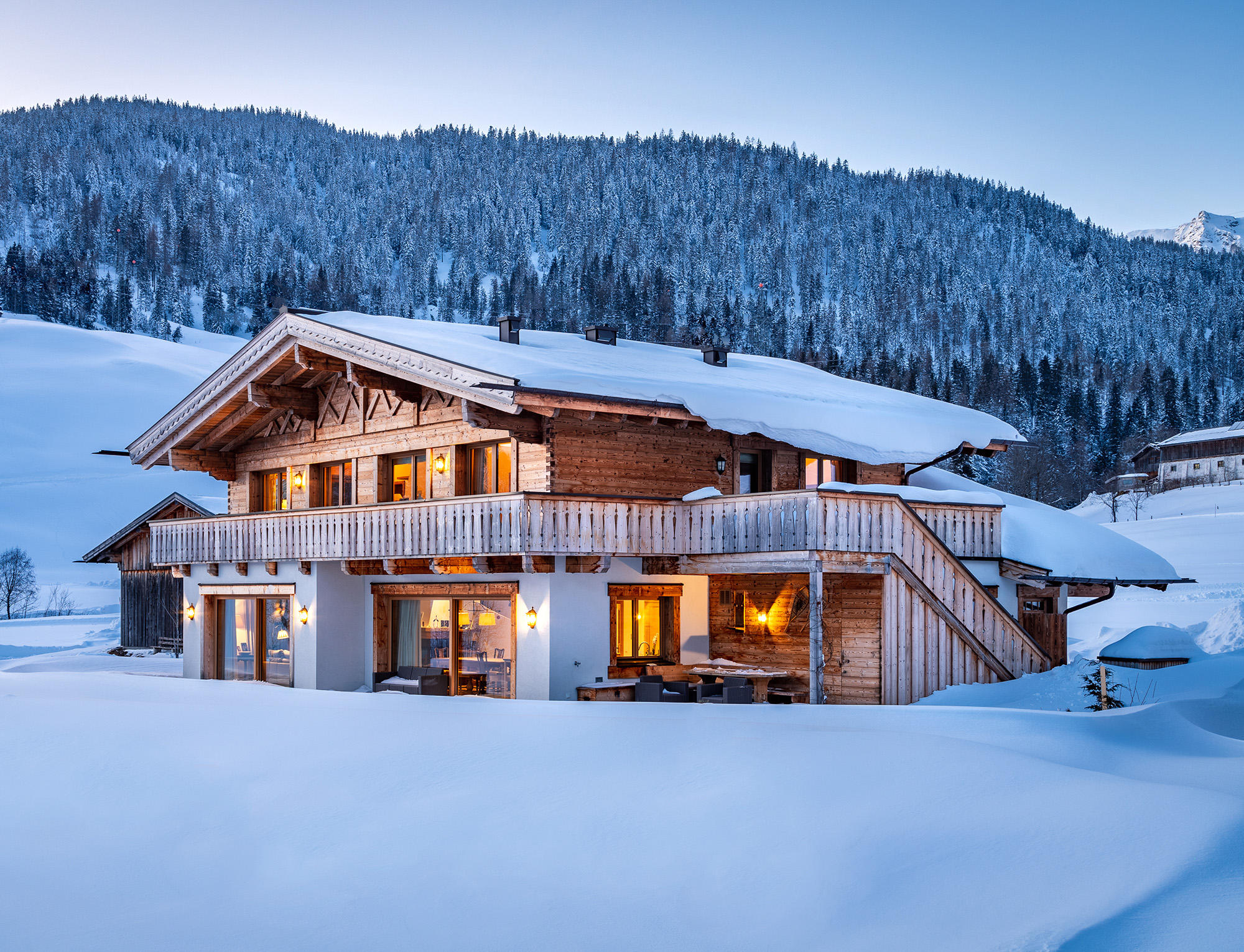 Capodanno in una casa vacanze in montagna