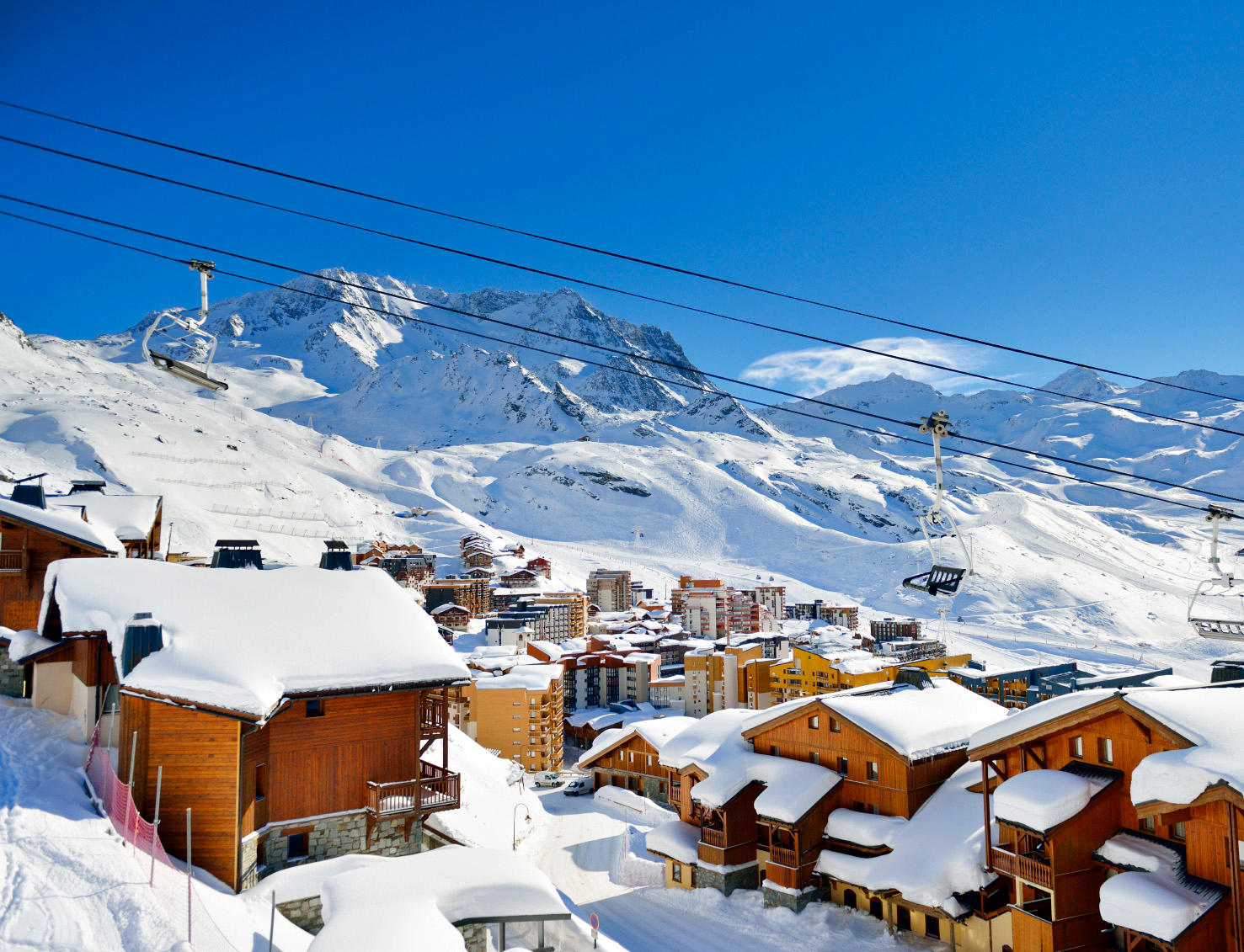 Val Thorens: Winter auf dem Gipfel