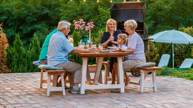 Family holidays in a holiday home