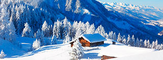 Skihütten Chalets Hütten Urlaub