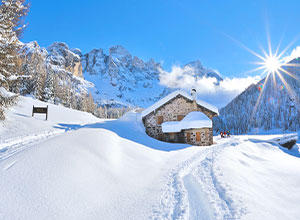 Ferienhaus Dolomiten Ski