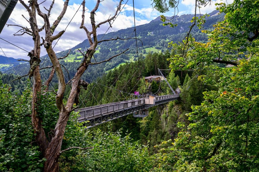 Oostenrijk Benni Raich hangbrug