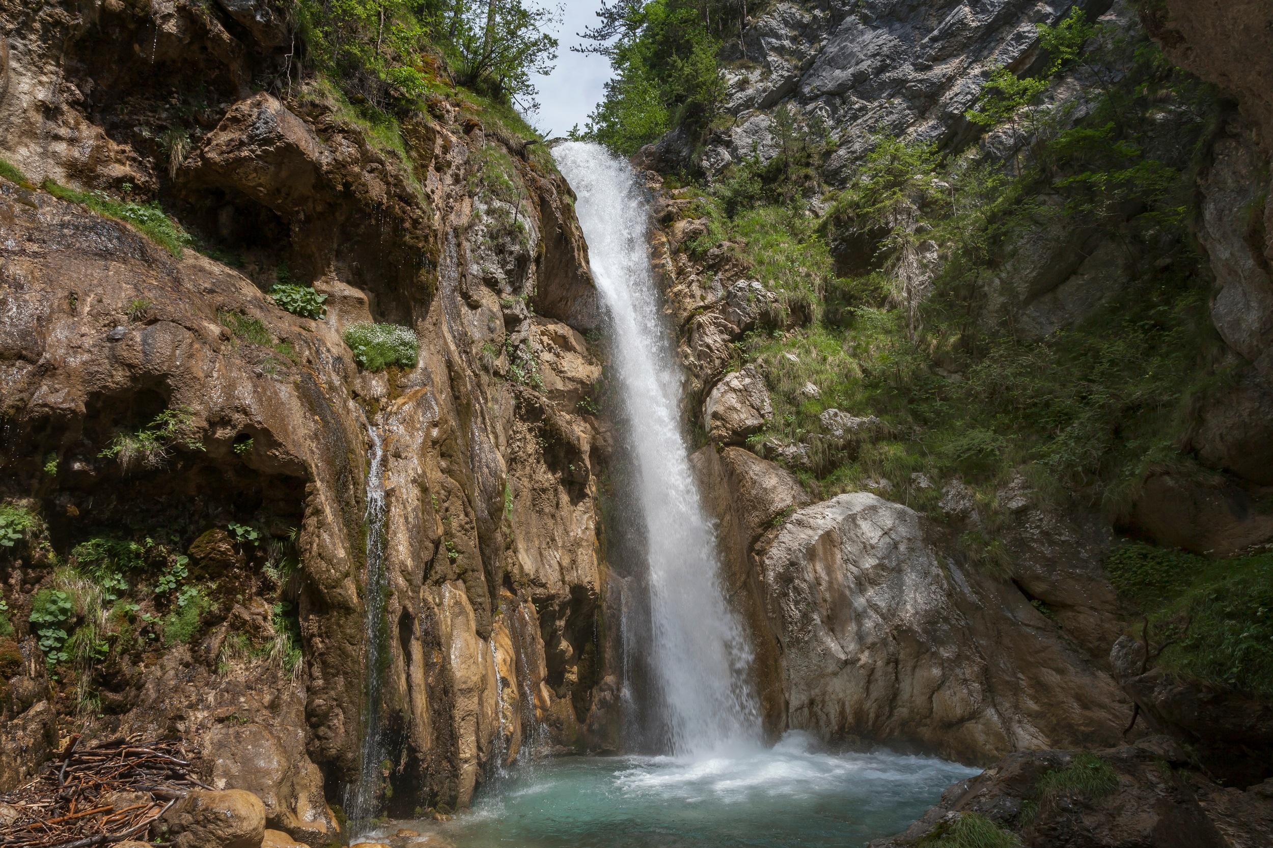 Österreich Kärnten Tscheppaschlucht Wasserfälle