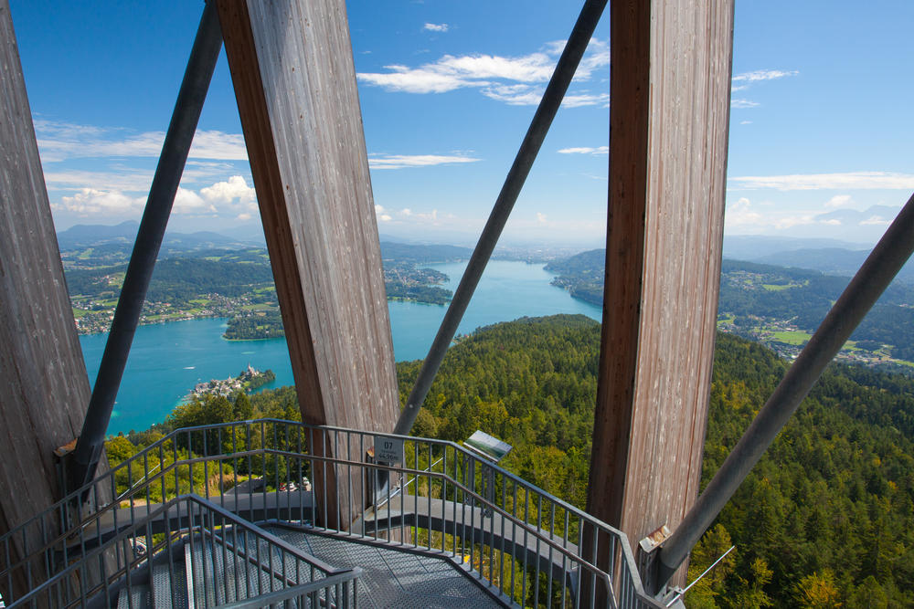 Oostenrijk Karinthië Velden am Wörthersee Pyramidenkogel