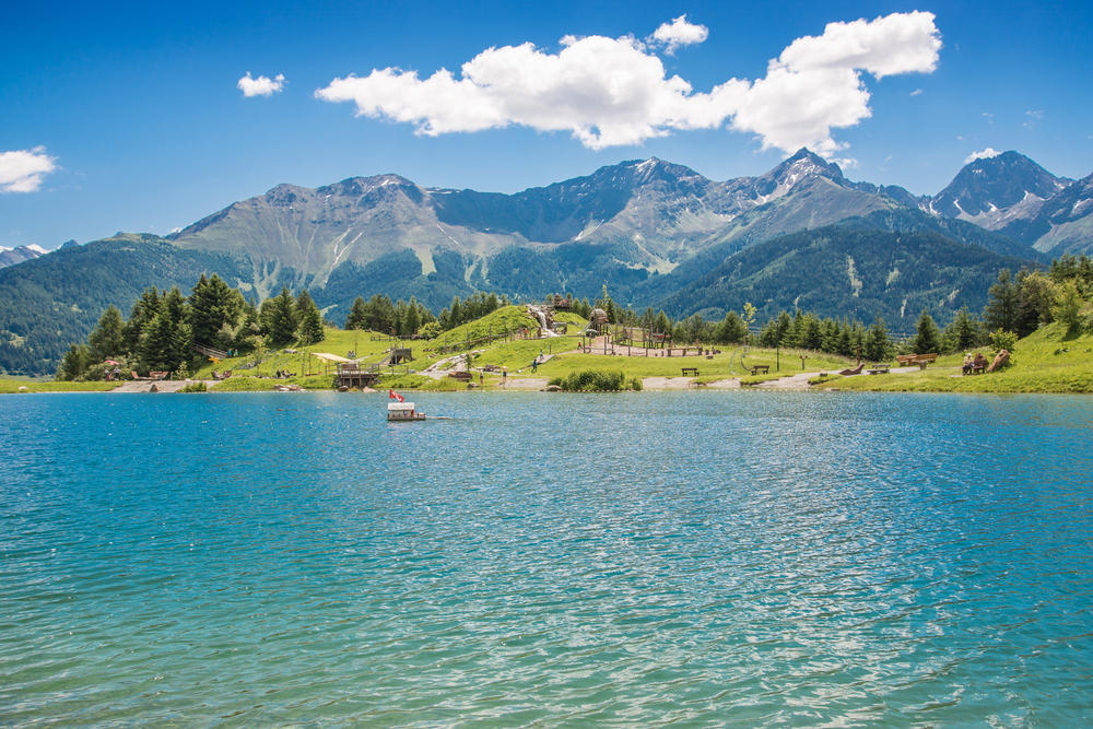 Österreich Fiss Wolfsee Park