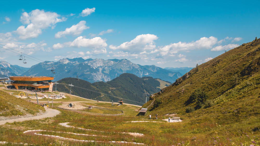 Österreich Fügen Alpenblick