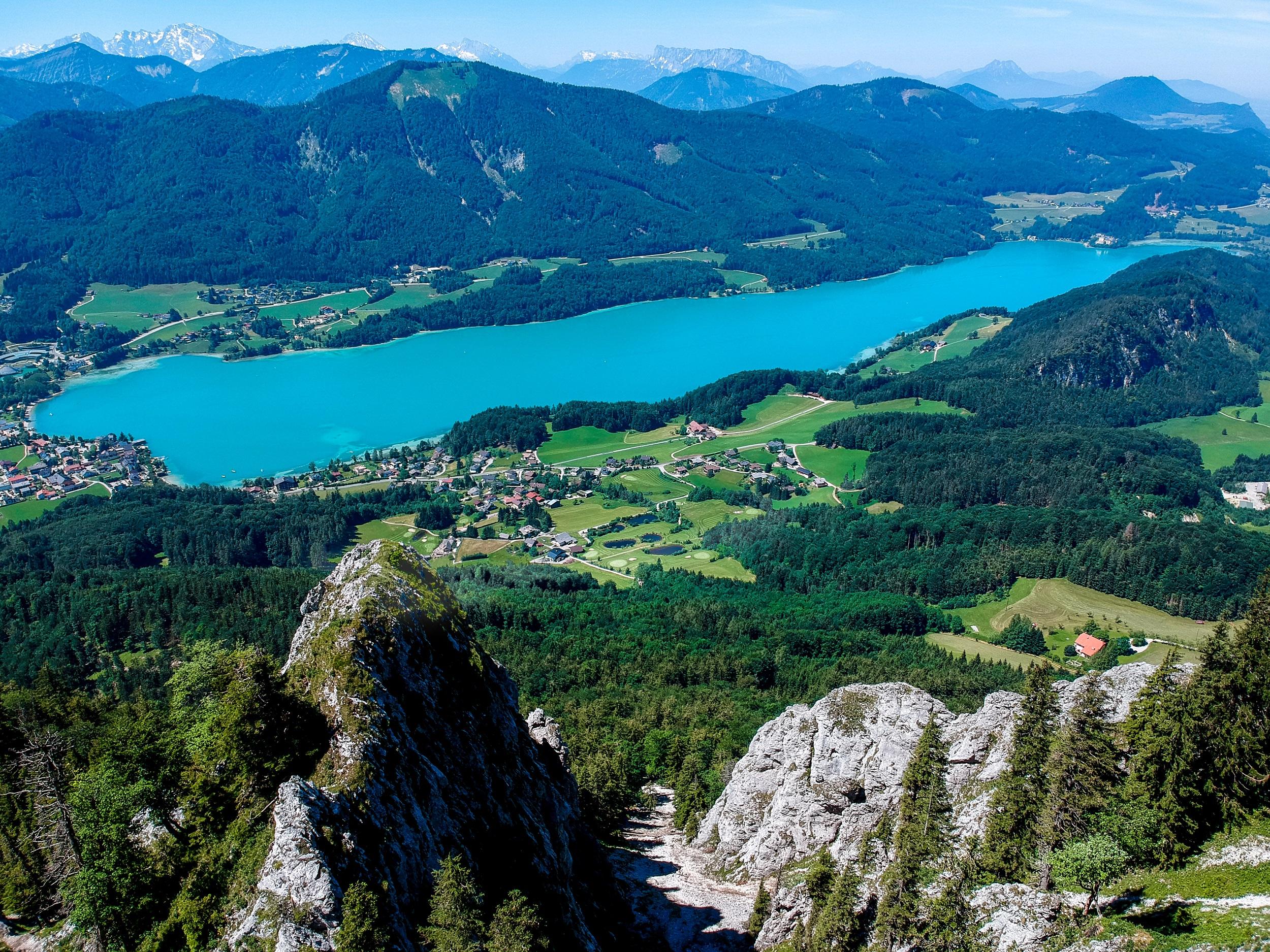 Lac de Fuschlsee en Autriche
