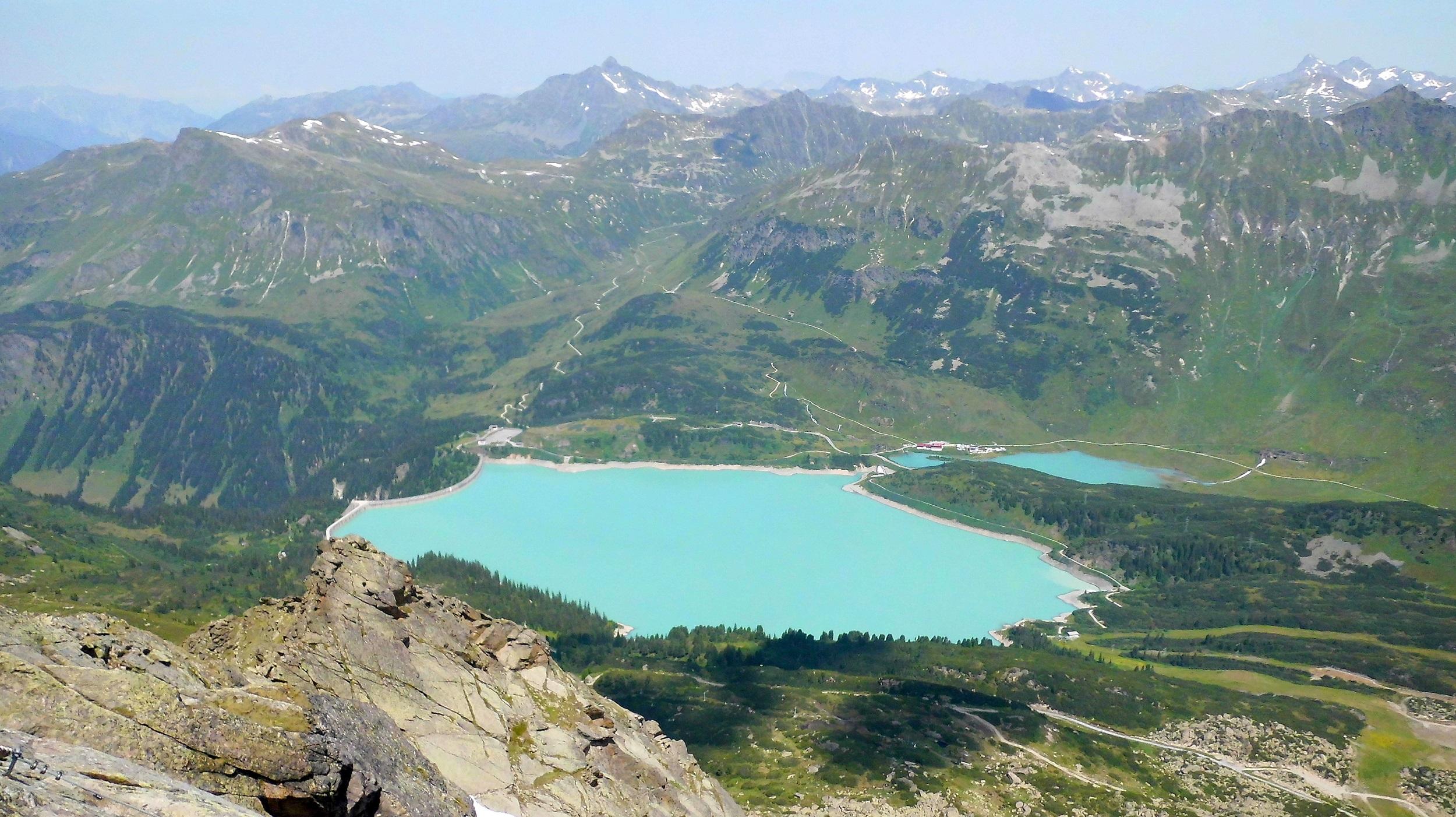 Autriche - Lac de montagne de Galtür
