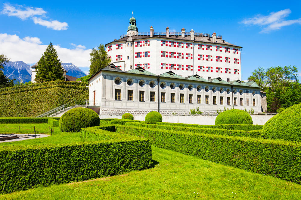 Oostenrijk kasteel Ambras in Innsbruck