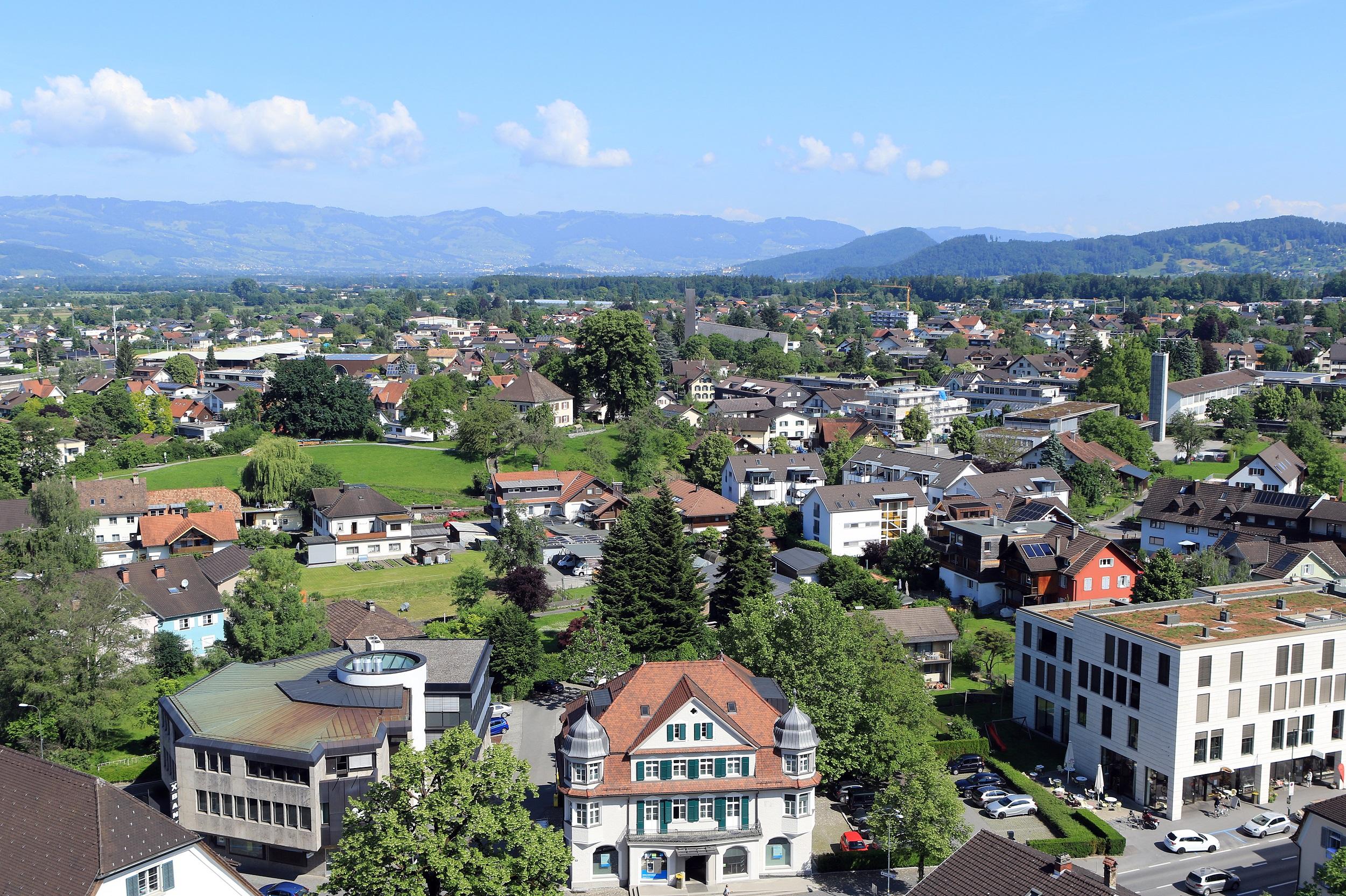 Österreich-Rankweil-Stadt