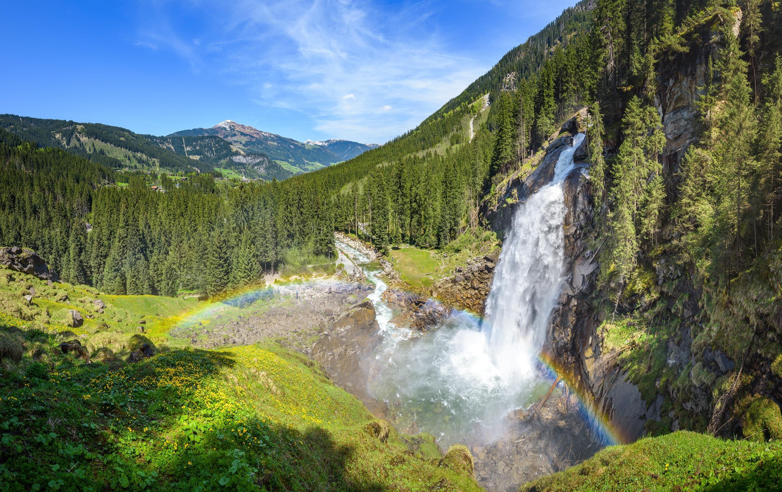 Österreich Salzburg Krimmler Wasserfälle