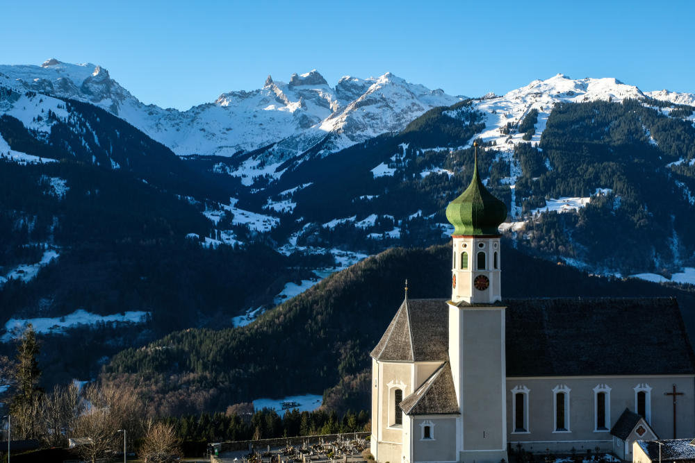 Autriche Sankt Gallenkirch Église de St Gallenkirch