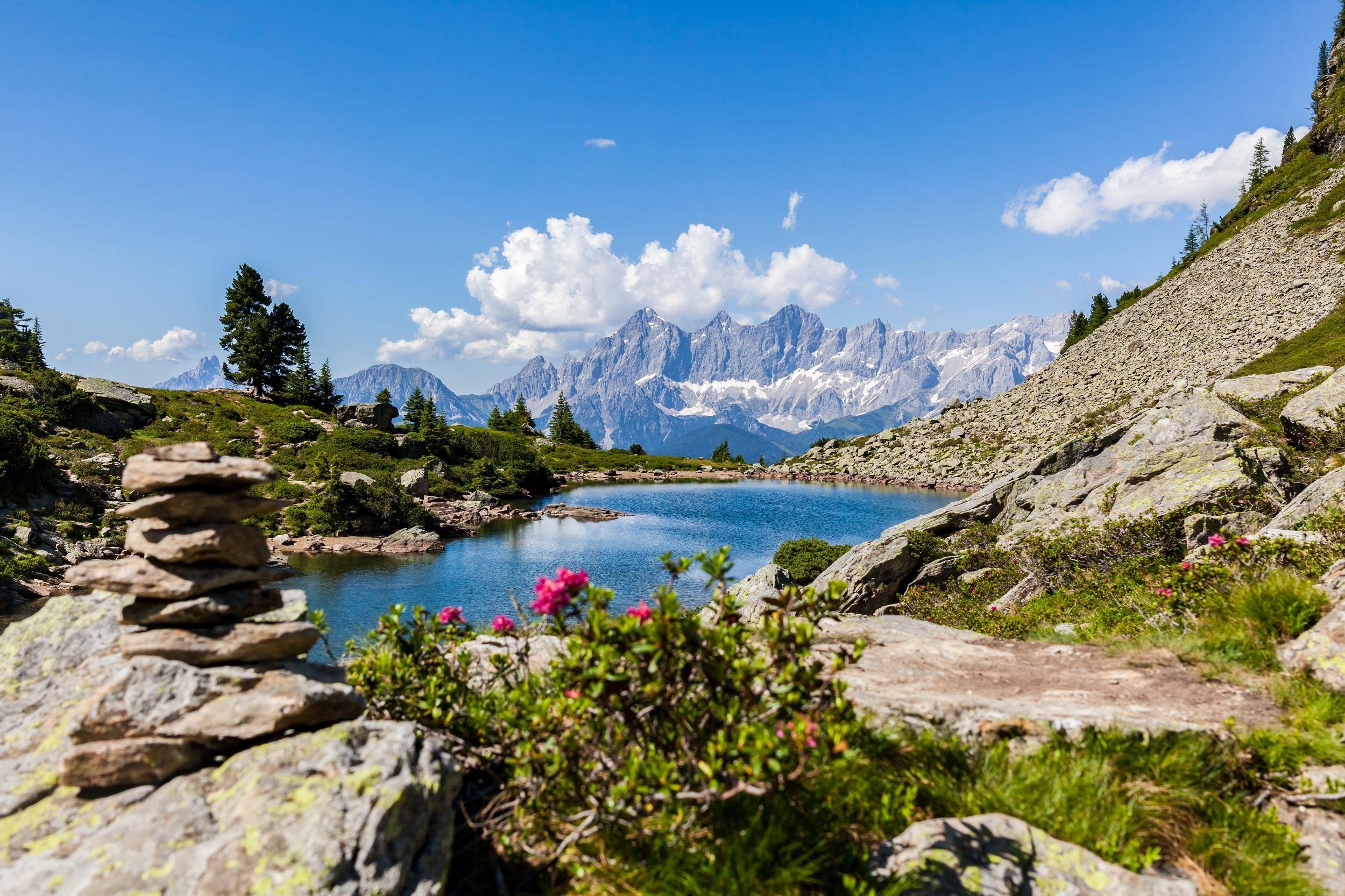 Miroir lac Autriche