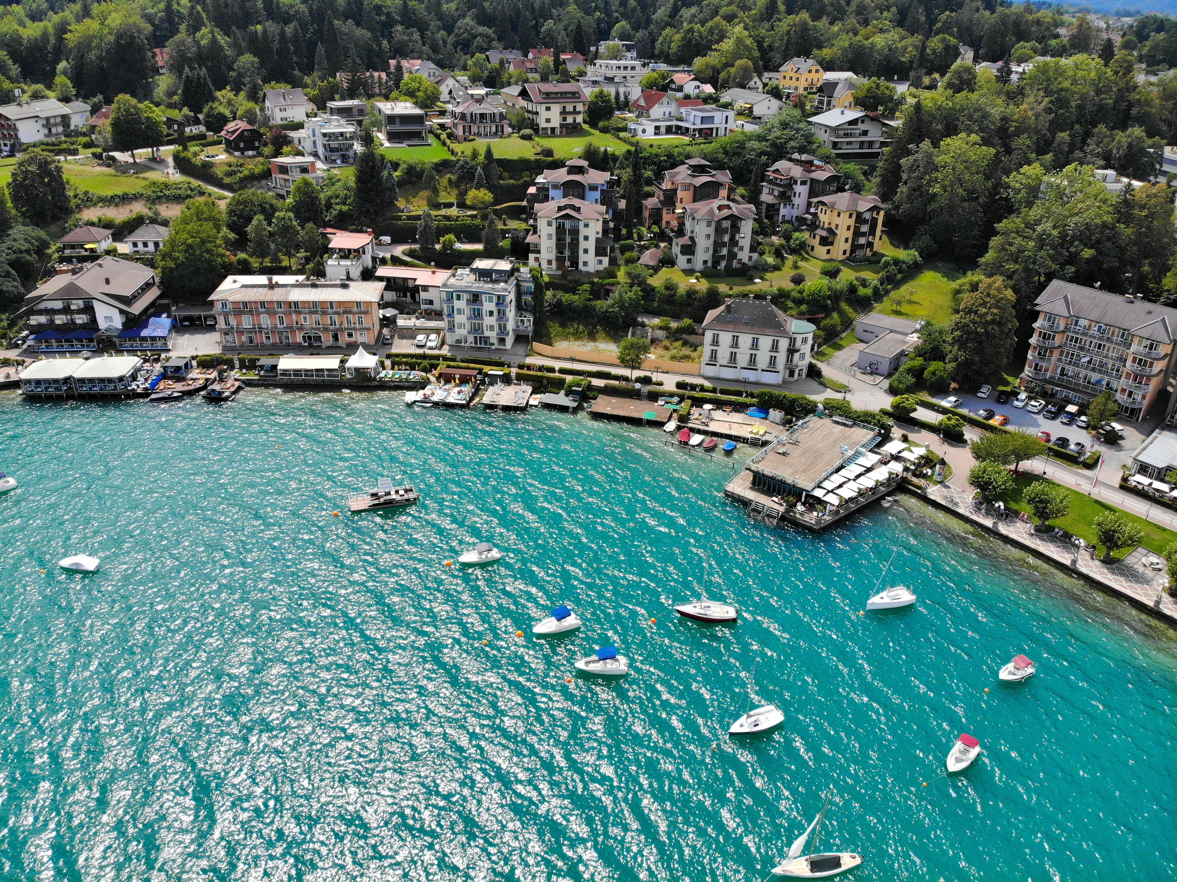 Oostenrijk Wörthersee berg meer