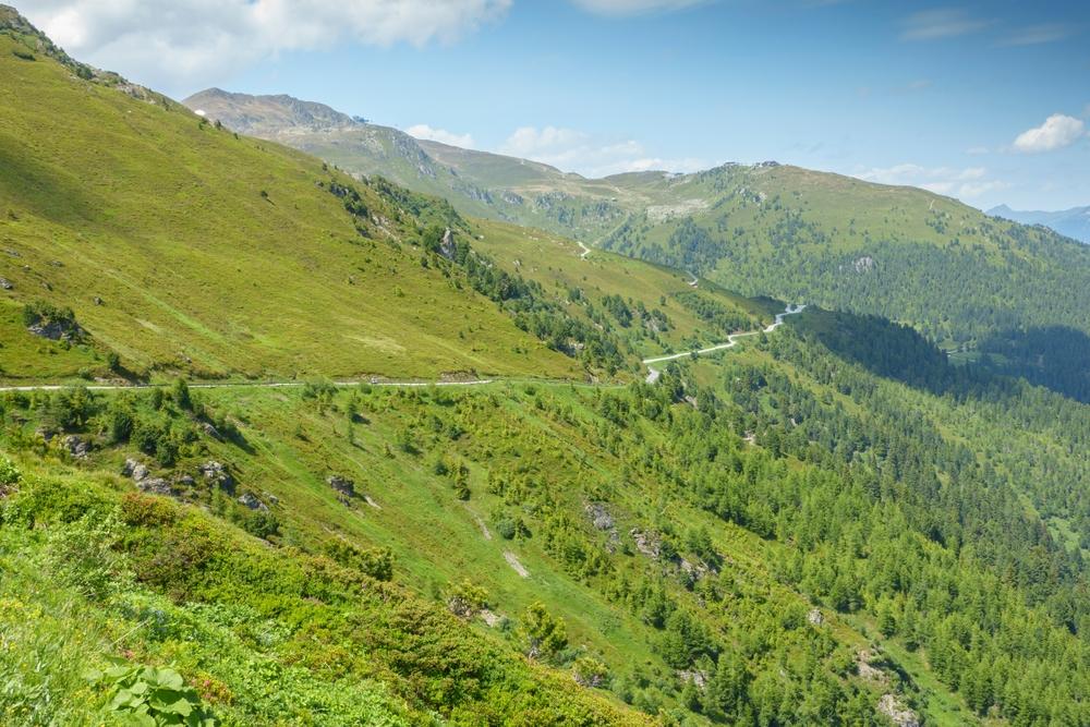 Österreich Zillertal Hochstraße Alpen