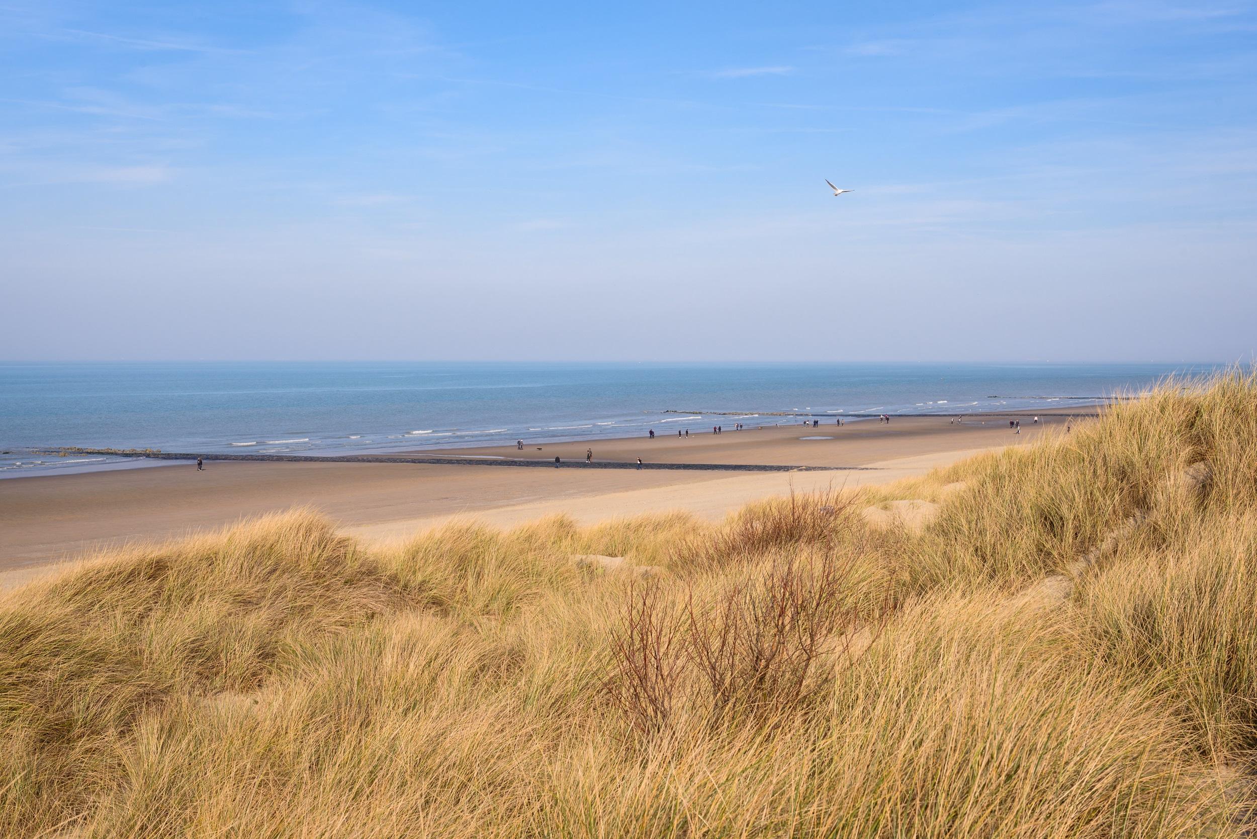 Belgien-Bredene-Strand