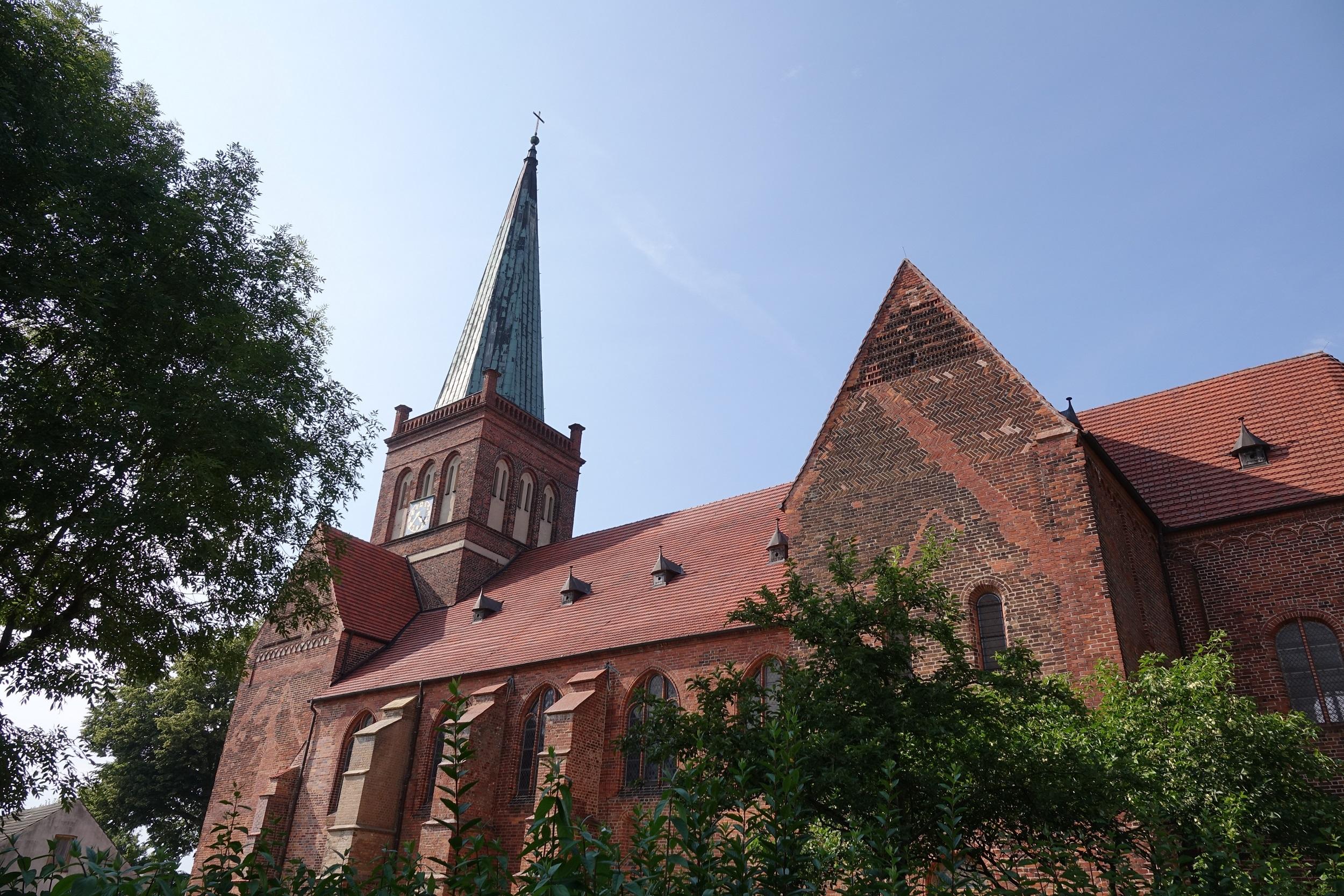 église Marienkirche Bergen auf Ruegen