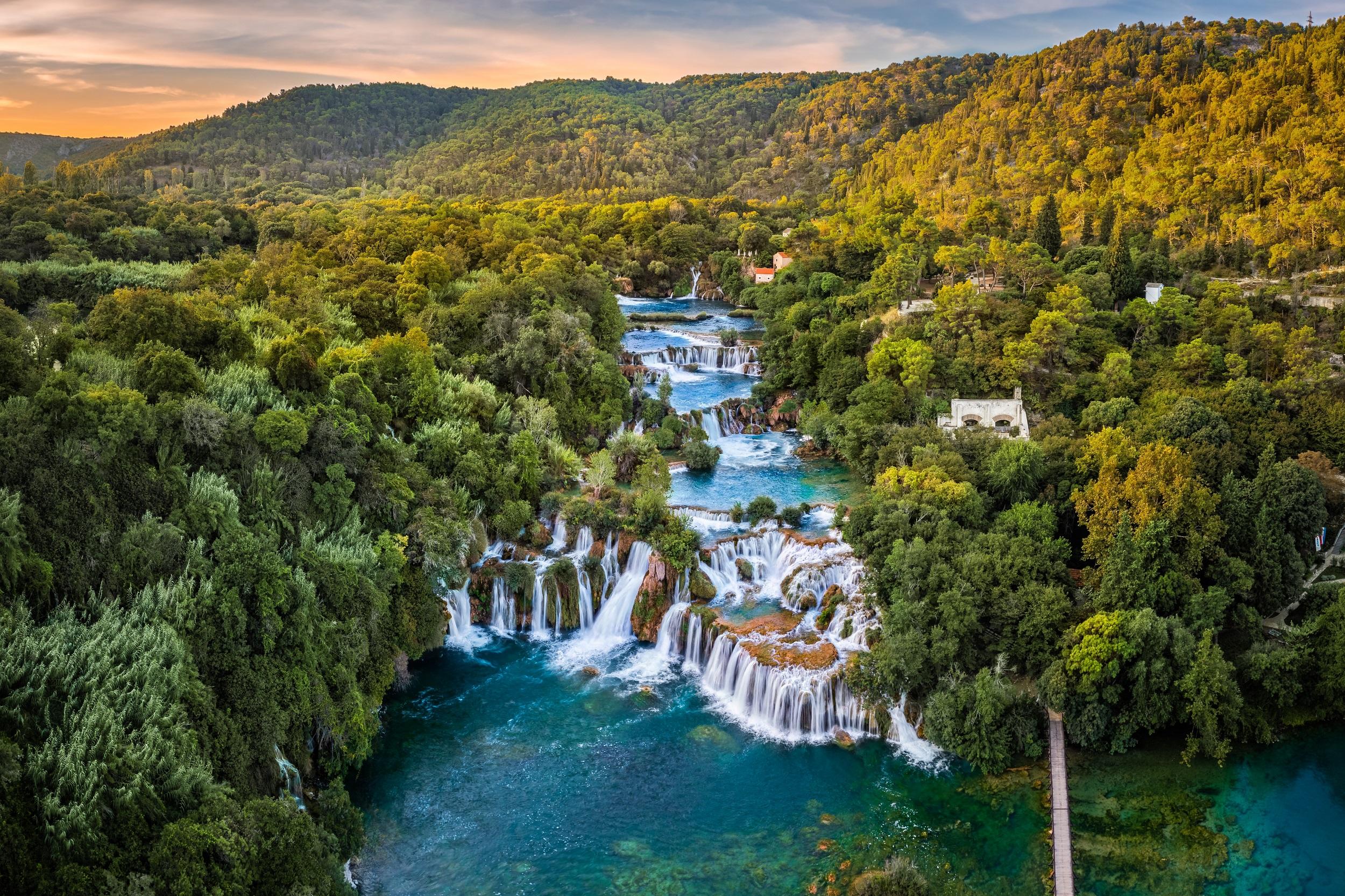 Croatie Dalmatie Parc national de Krka