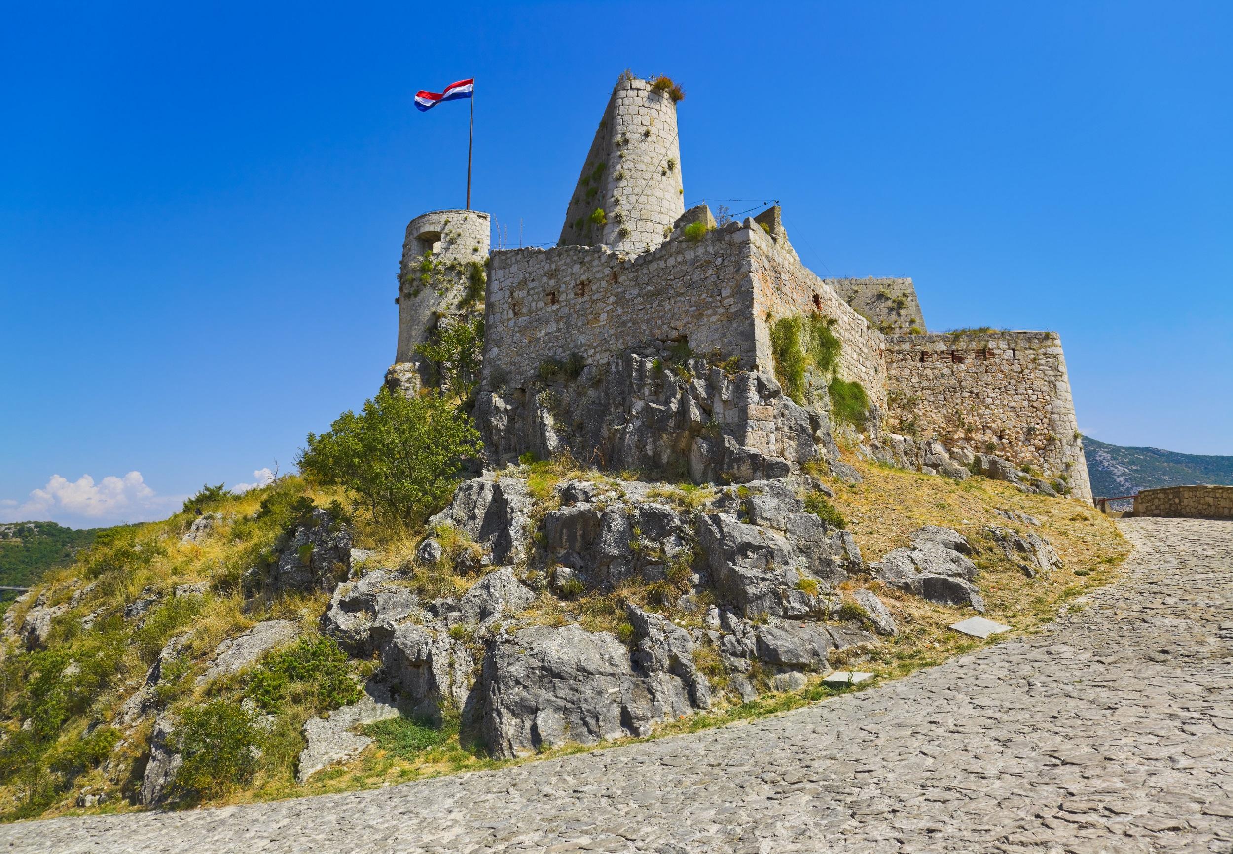Kroatien-Festung-Klis
